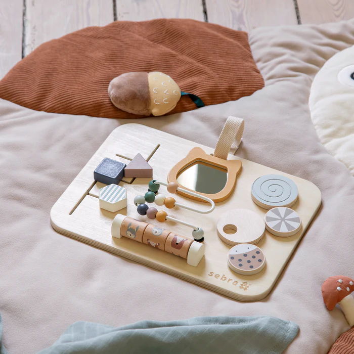 Sebra aktivitetsplate i FSC™ tre, Woodland