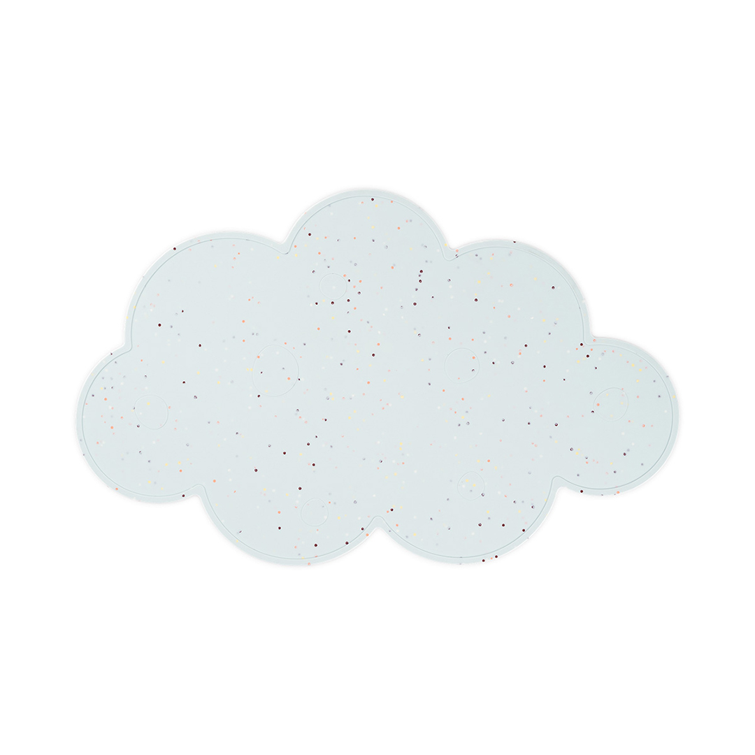 Done by Deer silikonunderlegg Confetti Blue