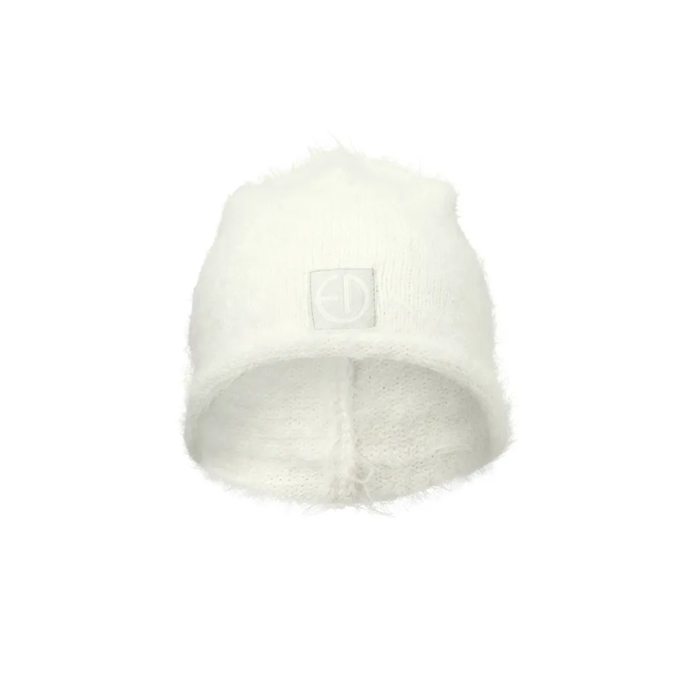 Elodie Furry Knit Lue Vanilla White 6-12m