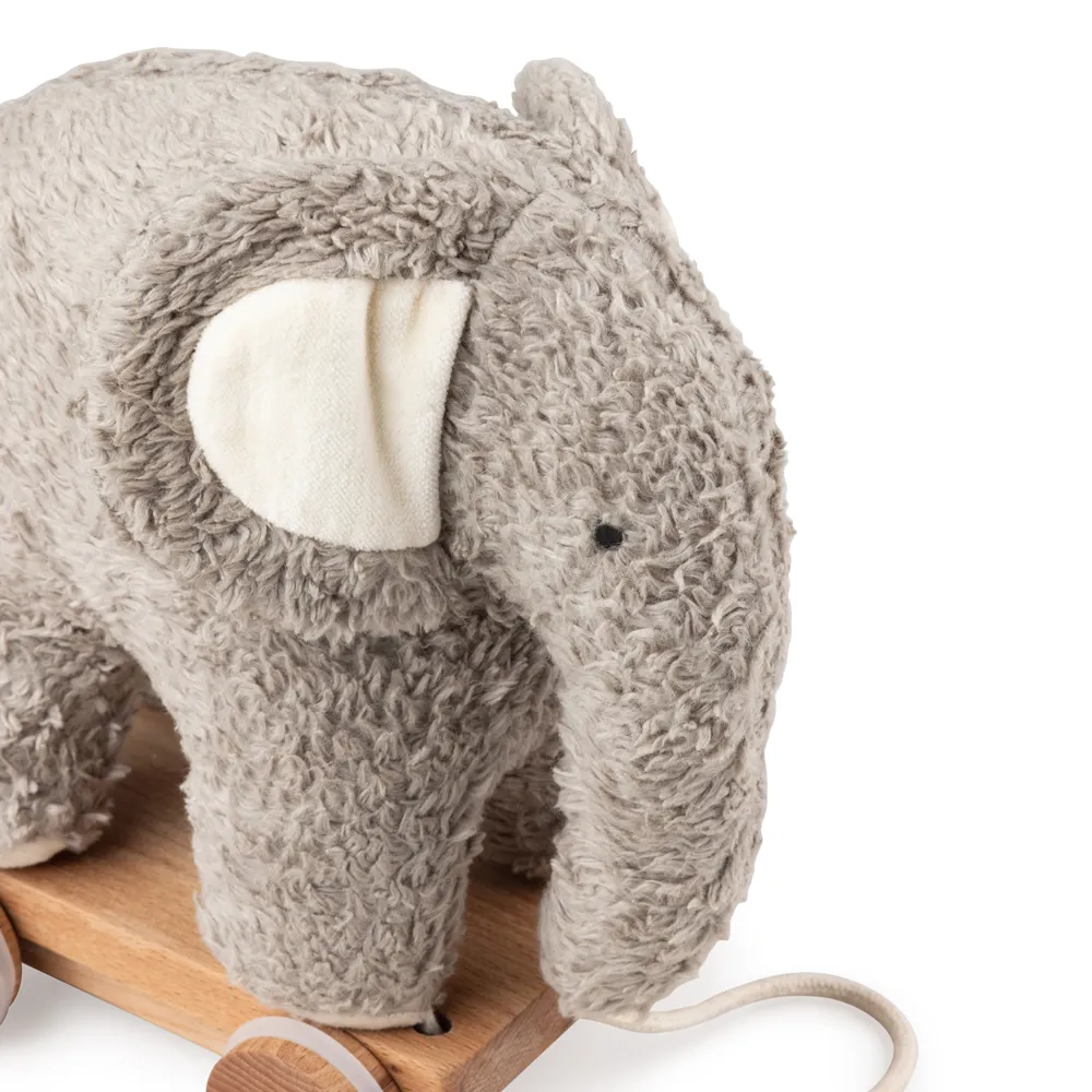 Sebra Trekkleker Elefant grå