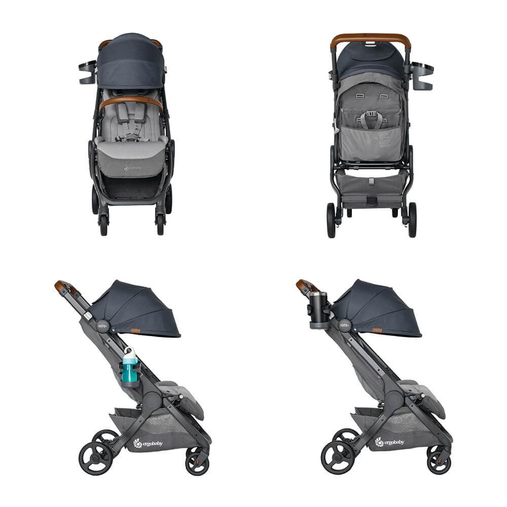 Ergobaby Metro+ DeLuxe reisevogn London Grey