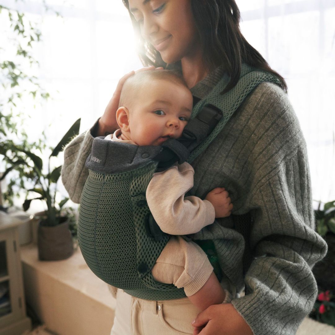 BabyBjörn bæresele Harmony 3D Mesh Dark Green