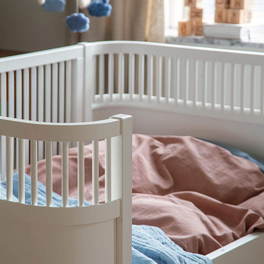 Sebra Baby & Junior Vekstseng Classic Hvit