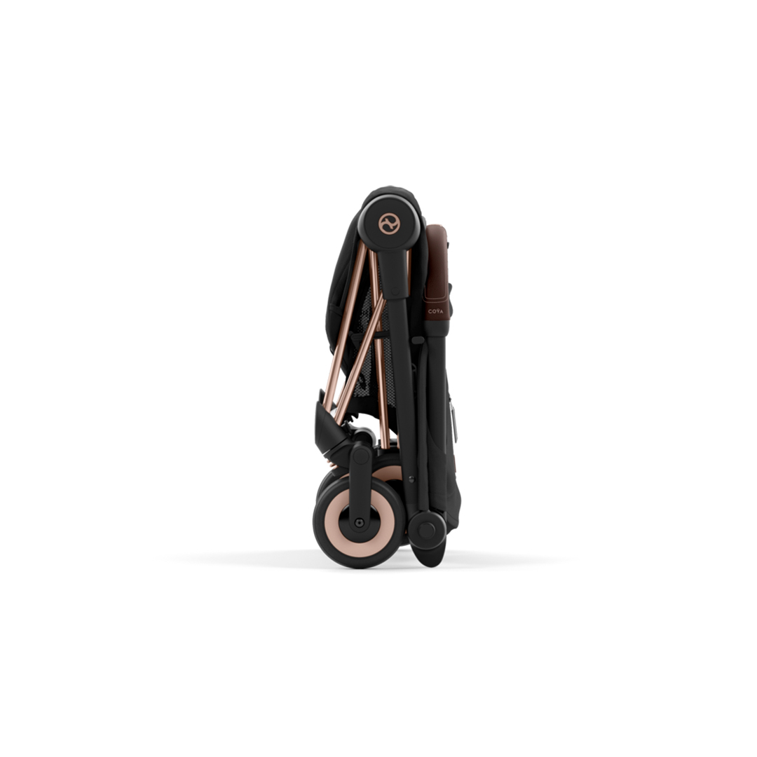 Cybex COYA barnevogn Matt Black Peach Pink 