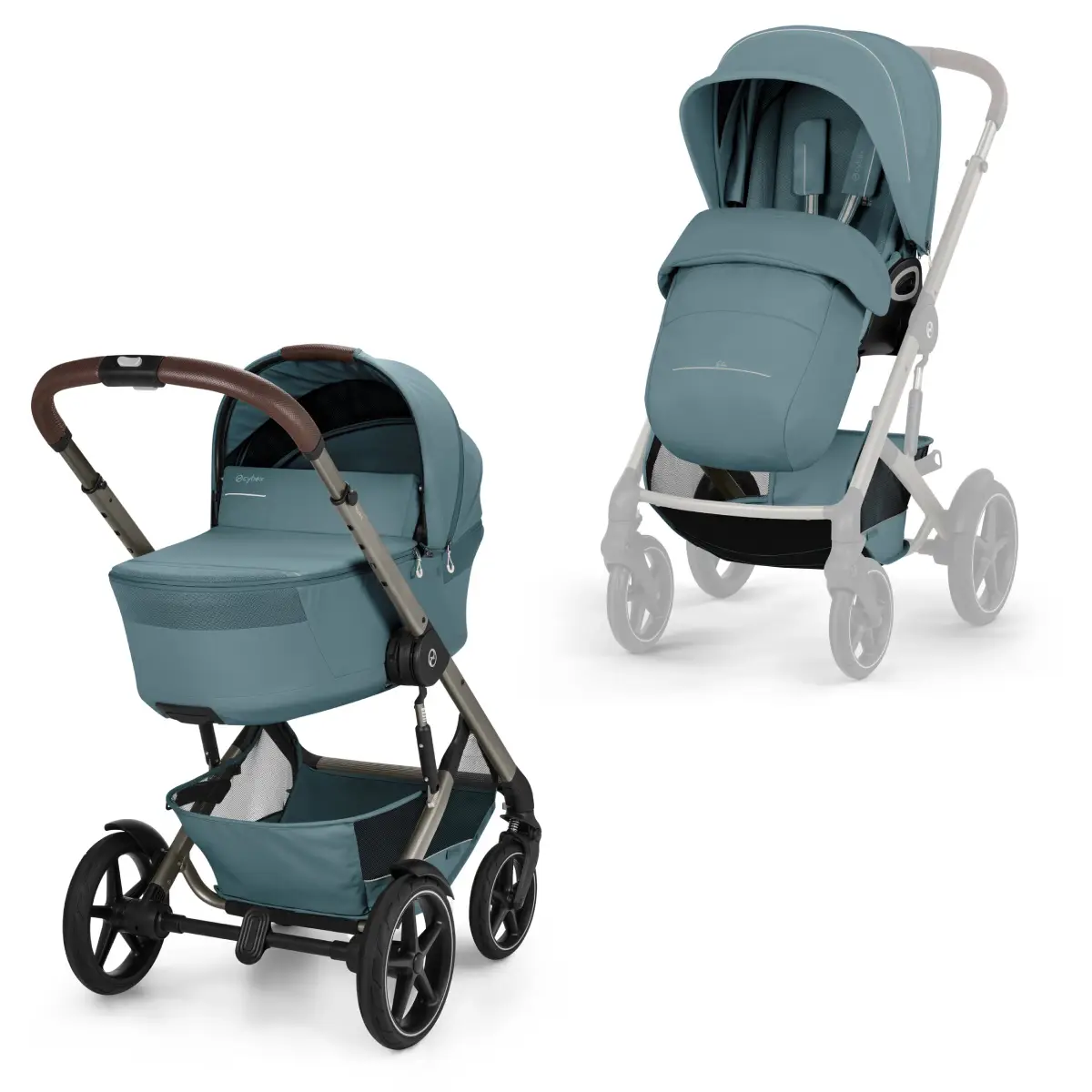 Cybex Talos S Lux inkl. liggedel Stormy Blue