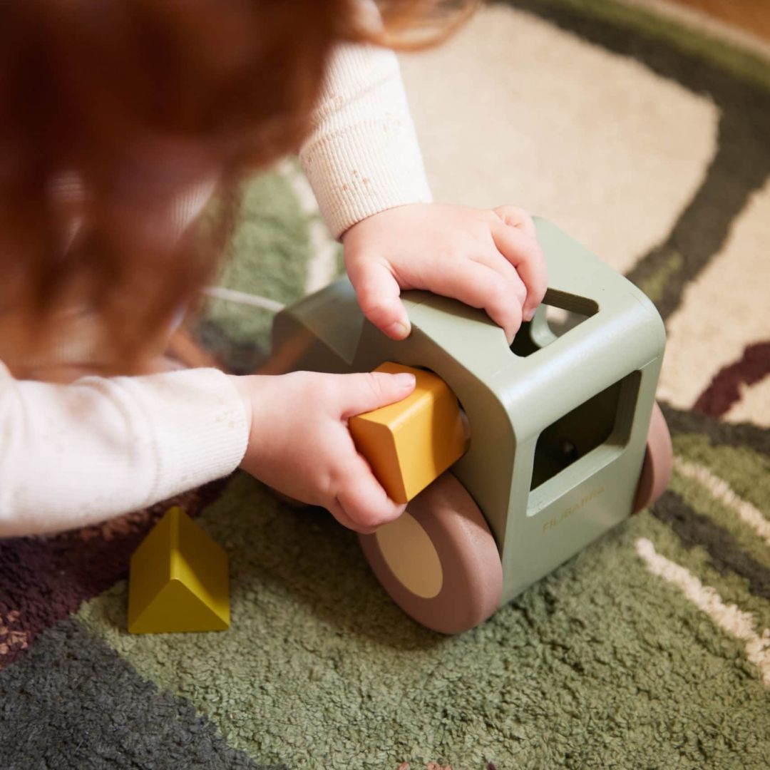 Filibabba traktor med blokker