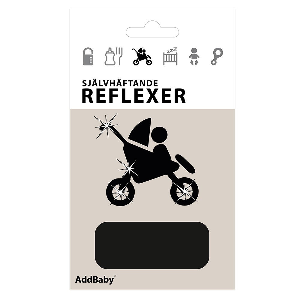Addbaby Reflekslapper Svart