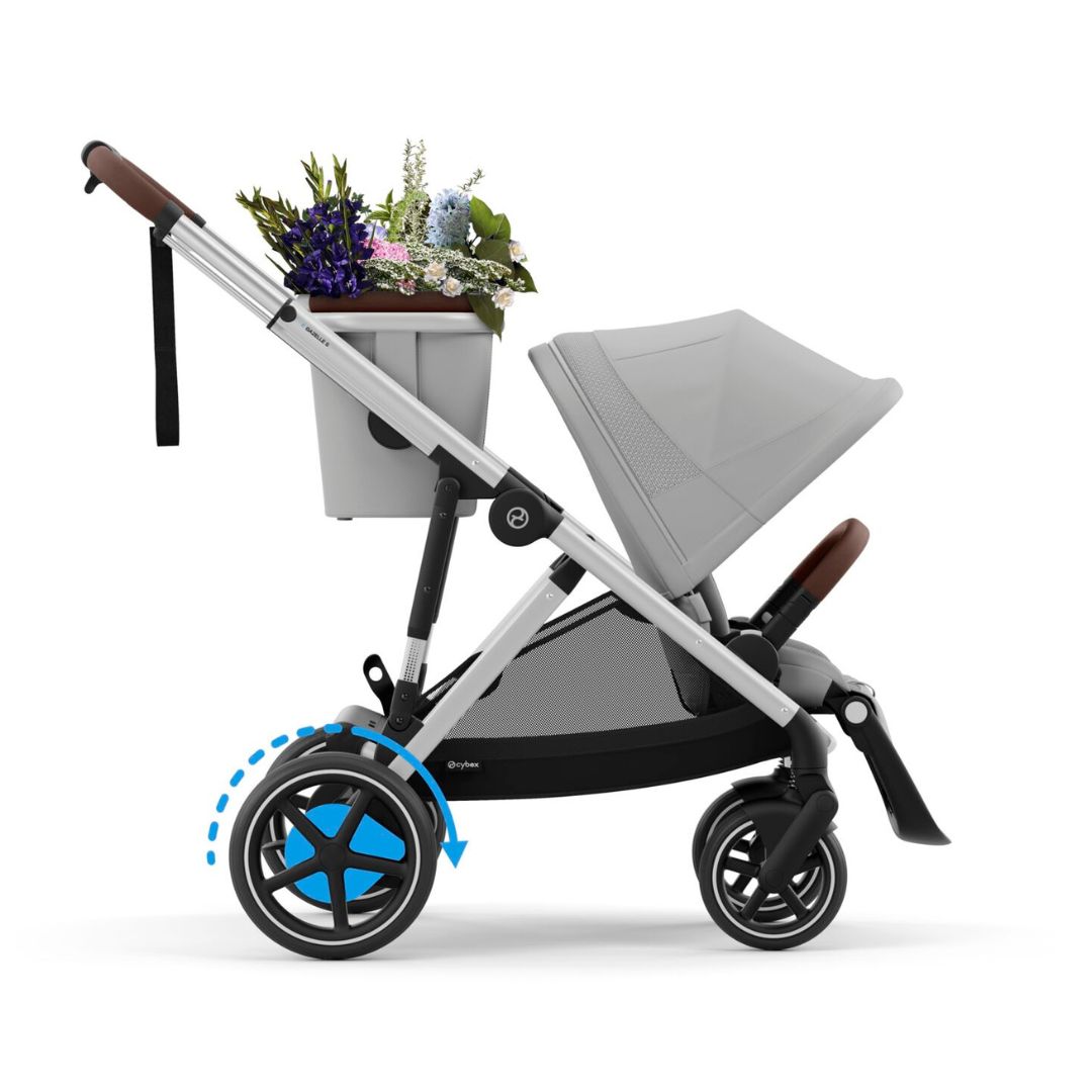 Cybex eGAZELLE S barnevogn Steingrå