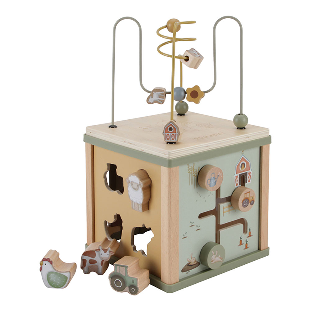Little Dutch Aktivitetskube Little Farm