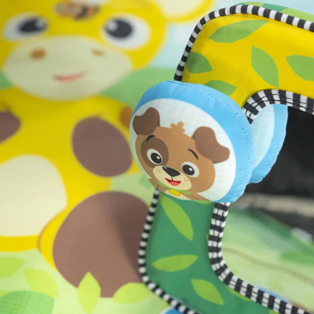 Baby Einstein Discovery Garden Tummy Time-matte og speil