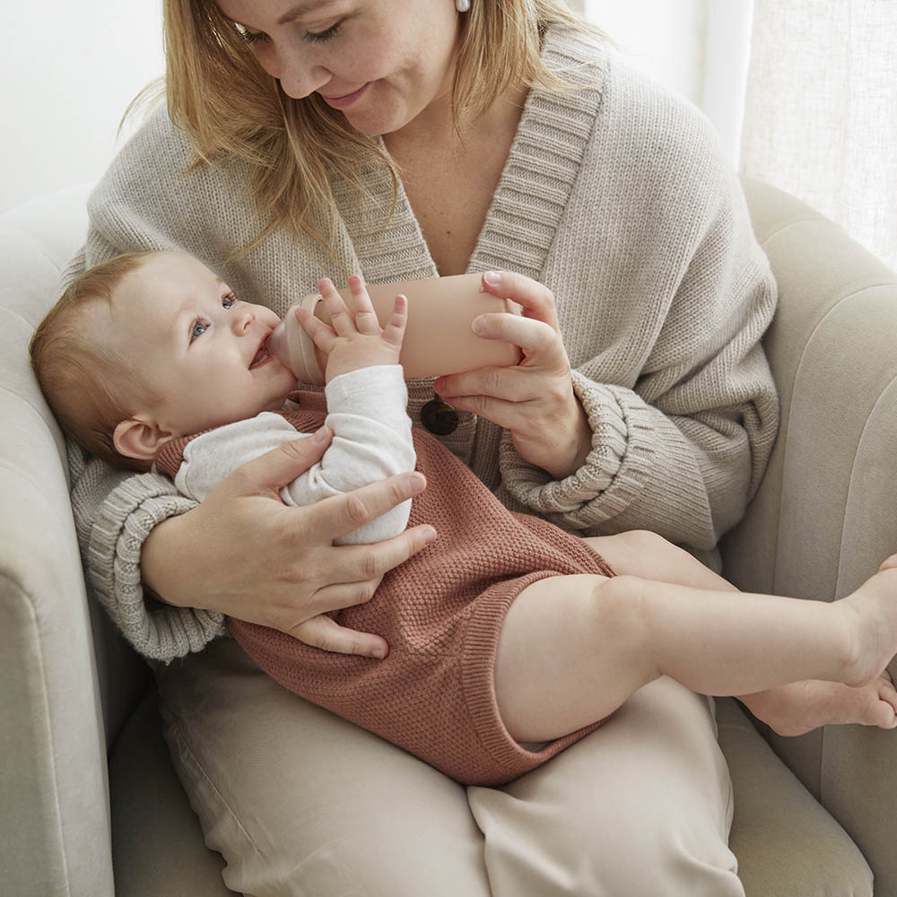 Elodie glass babyflaske  Pure Khaki