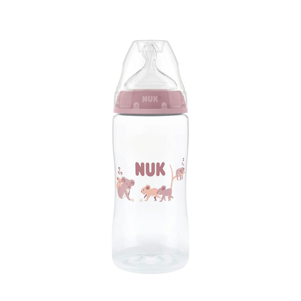 NUK First Choice Tåteflaske 300 ml Koala 3 mnd.+
