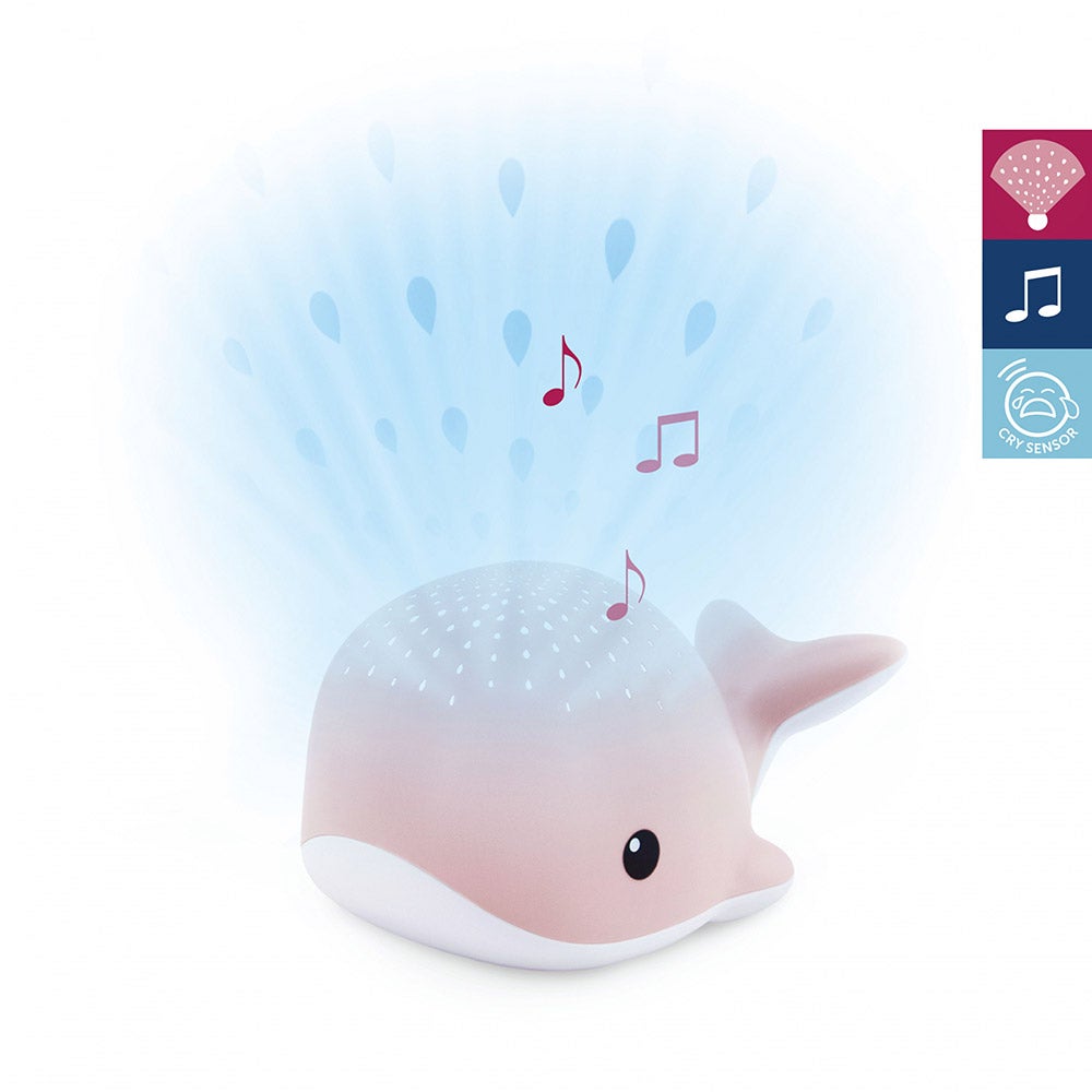 Zazu Wally Night Light Sea Projector Rosa
