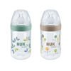 NUK for Nature Babyflaske i silikon i blandede farger 260 ml