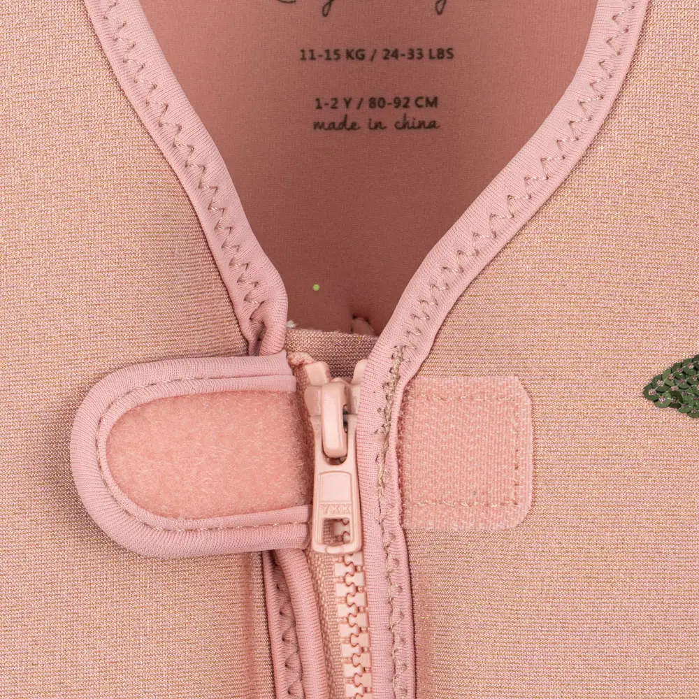 Konges Slöjd Piper svømmevest Powder Pink 2–3 år
