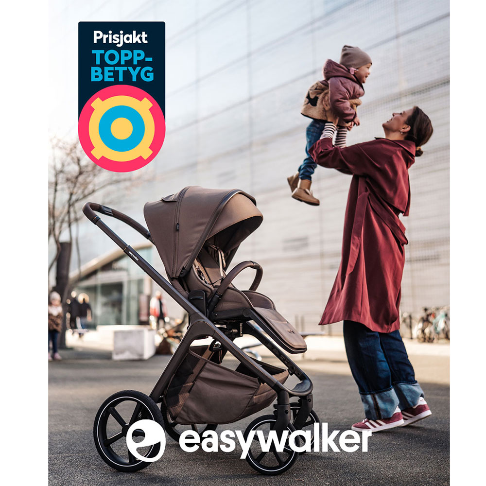 Easywalker Zoey barnevogn Chestnut Brown