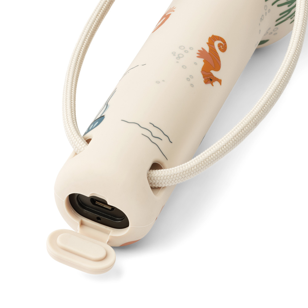 Liewood Gry-trykt lommelykt Sea creature / Sandy 1032