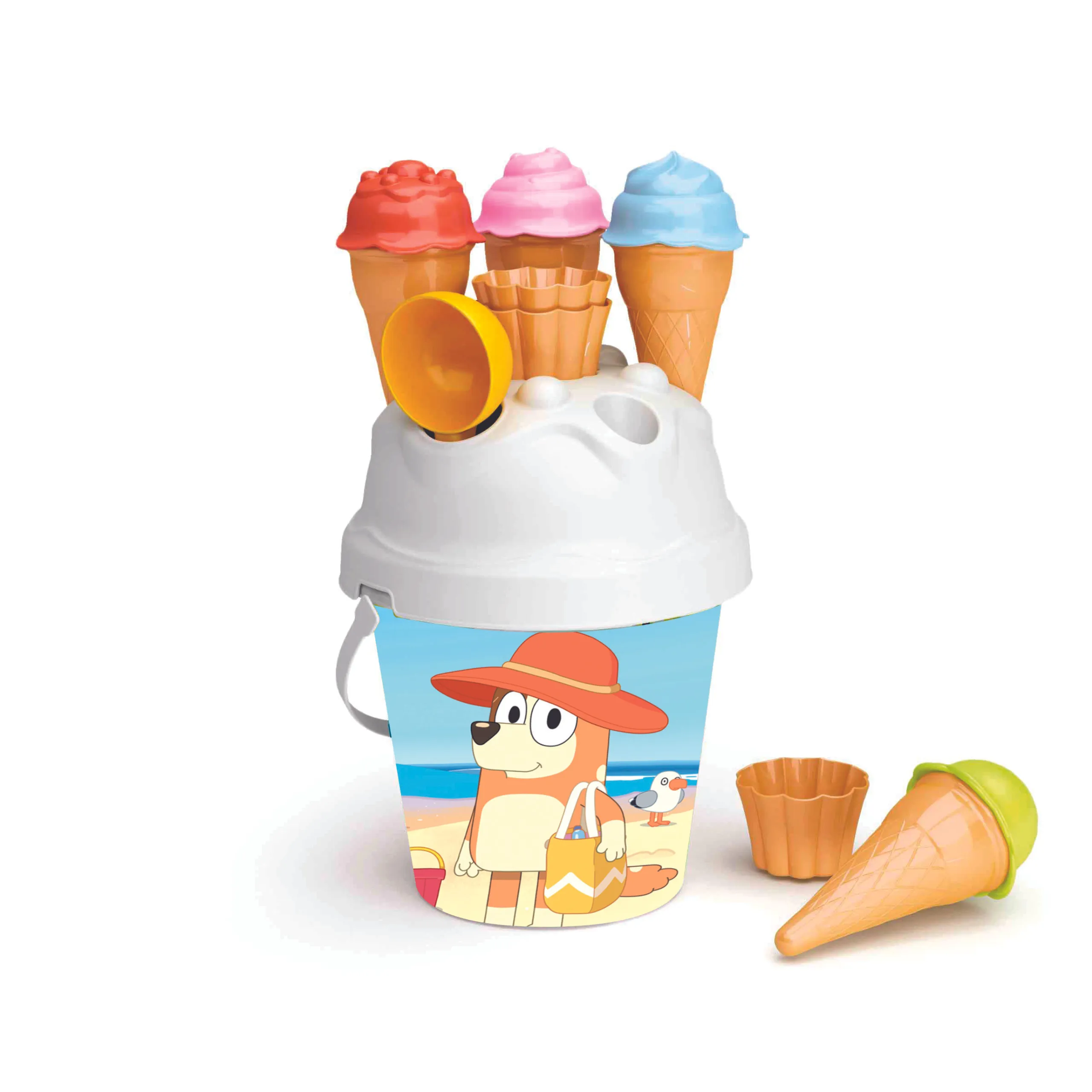  Bluey Sand Set- Iskrem