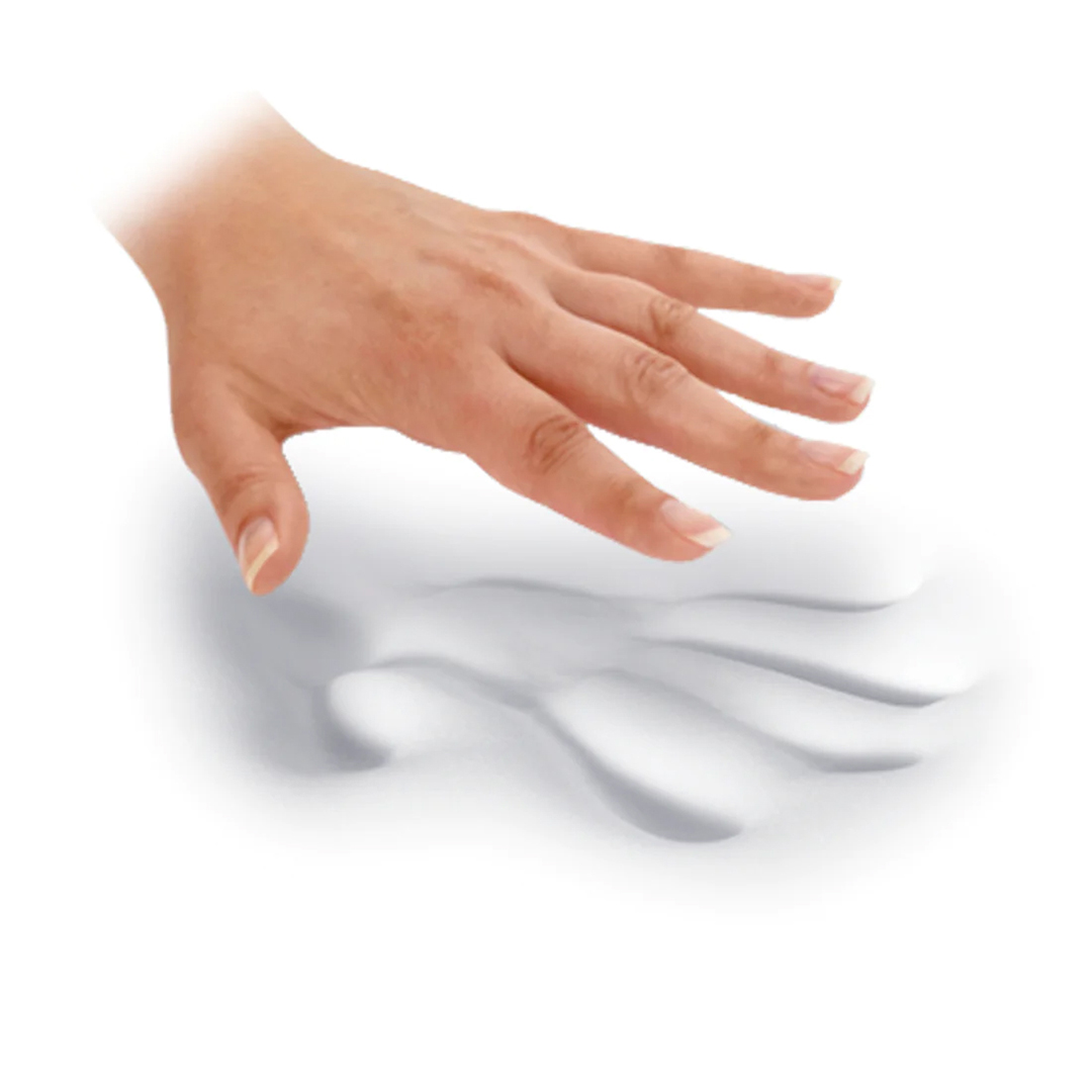 Inovi sittepute Memory foam large Blå