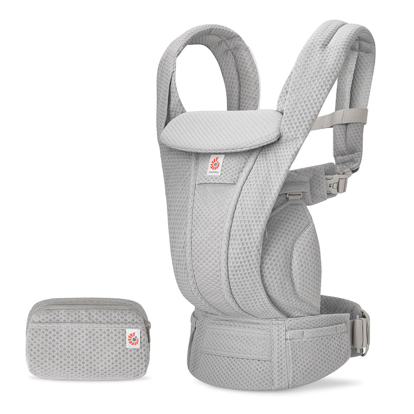 Ergobaby Omni Deluxe Mesh Bæresele - Pearl Grey