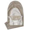 Babybjörn Stoff Sete Bouncer For Bouncers Mesh, Gråbeige/Hvit