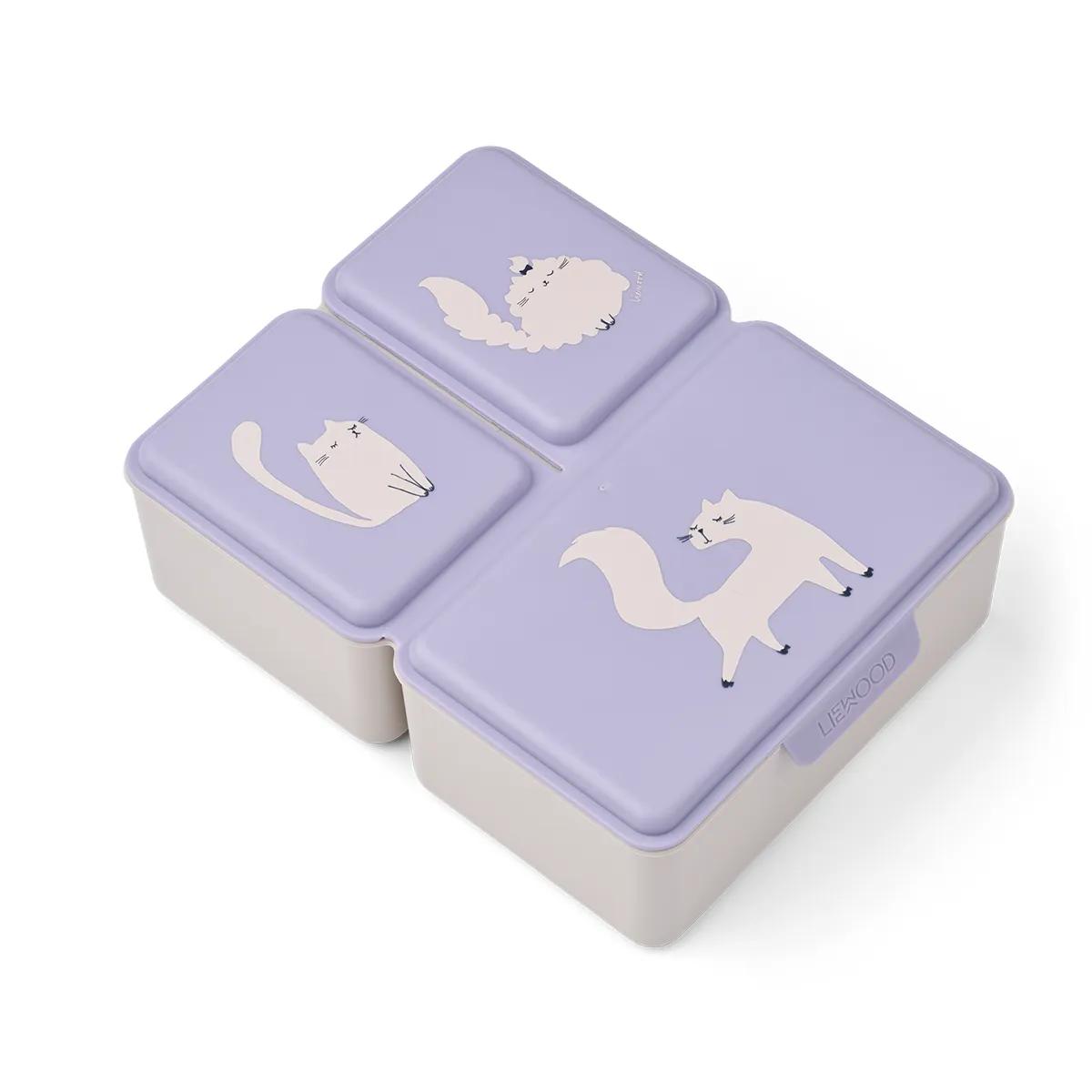Liewood Driss matboks Cat / Warm lilac