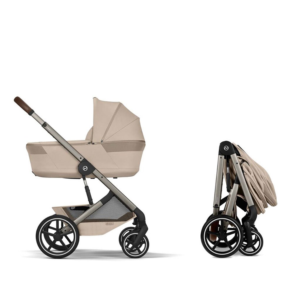 Cybex Balios S Lux TPE inkl. sammenleggbar liggedel Almond Beige