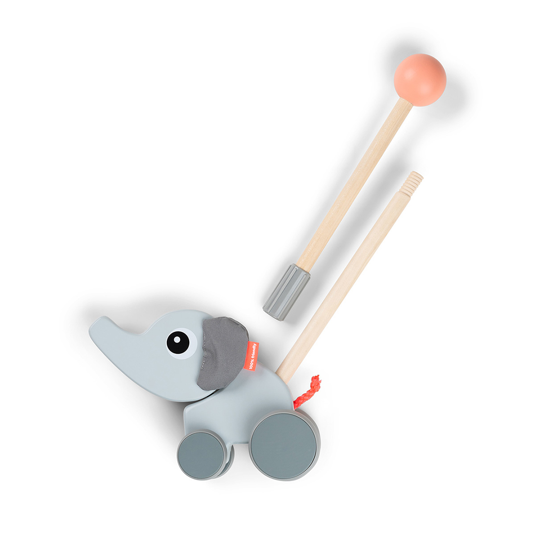 Utført av Deer Push along toy Elphee Grey