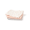 Kids Concept Muslin-teppe babyrosa mix