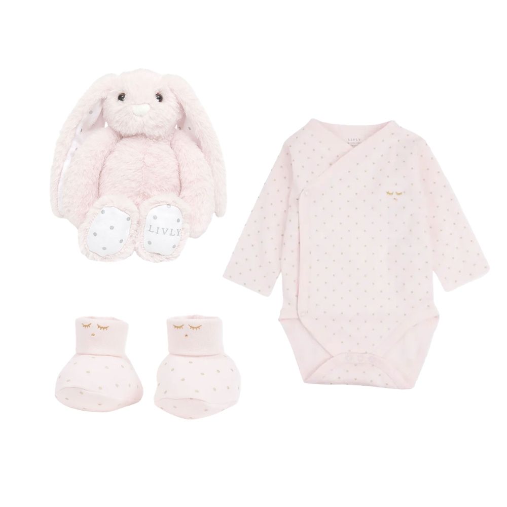 Livly nyfødtpakke rosa