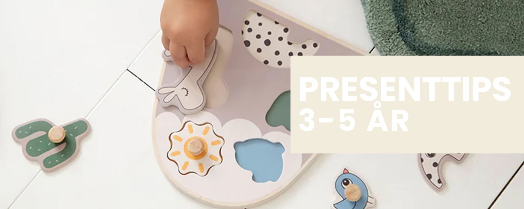 Gaveideer for 3-5 år