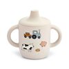 Liewood Neil Spill-free mug Farm / Sandy