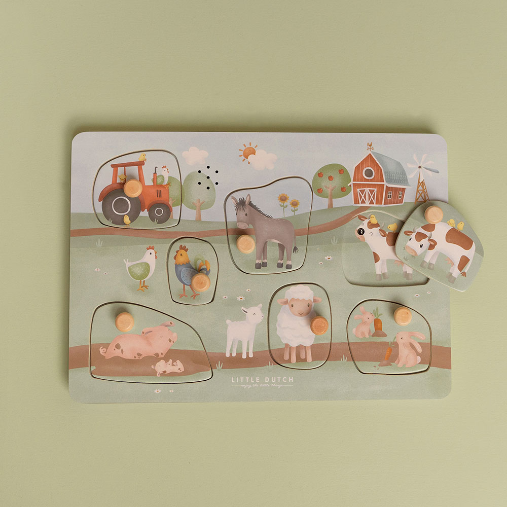 Little Dutch Lydpuslespill i Tre – Little Farm