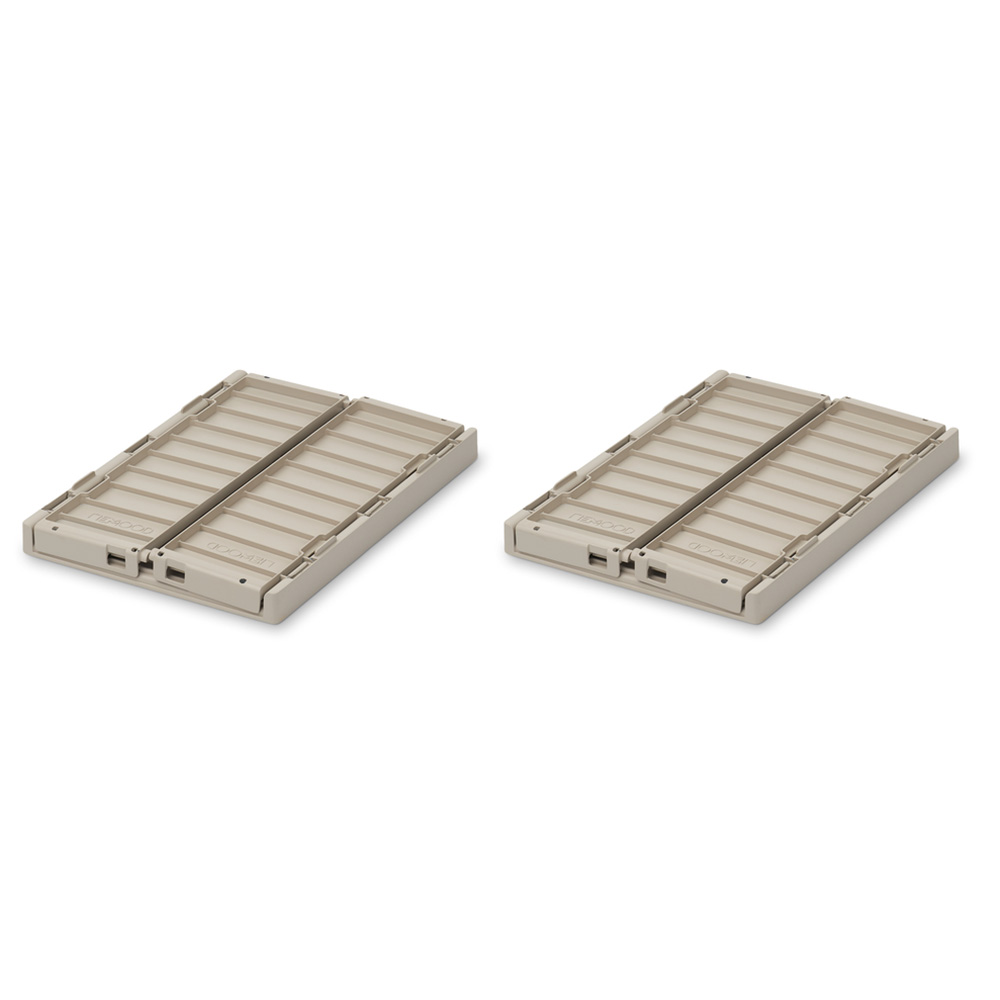 Liewood Weston oppbevaringsboks S 2-pack Sandy 5060