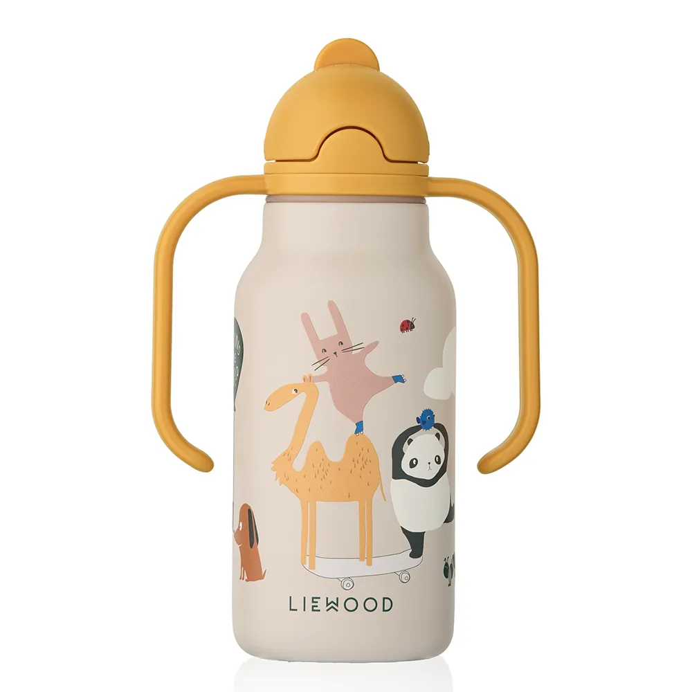 Liewood Kimmie vannflaske 250 ml Around the world / Sandy 2622