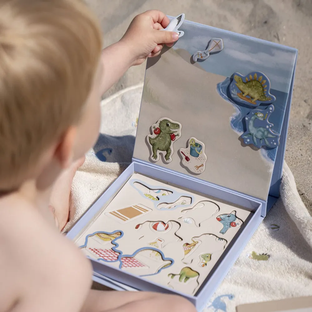 Filibabba Magnetiske spill - Dino Beach