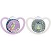 NUK smokk 0-6m Space Night & Day Cat/Firefly