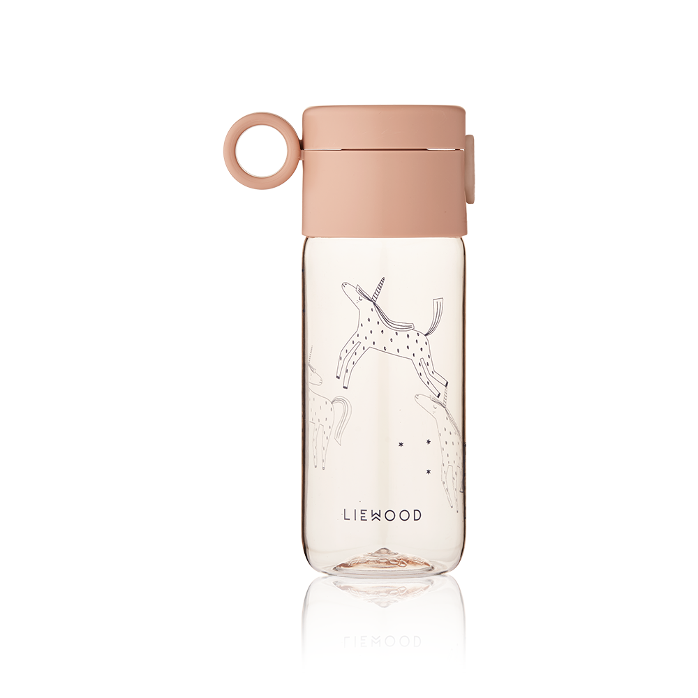 LIEWOOD Clemence vannflaske 350 ml enhjørning / rosa