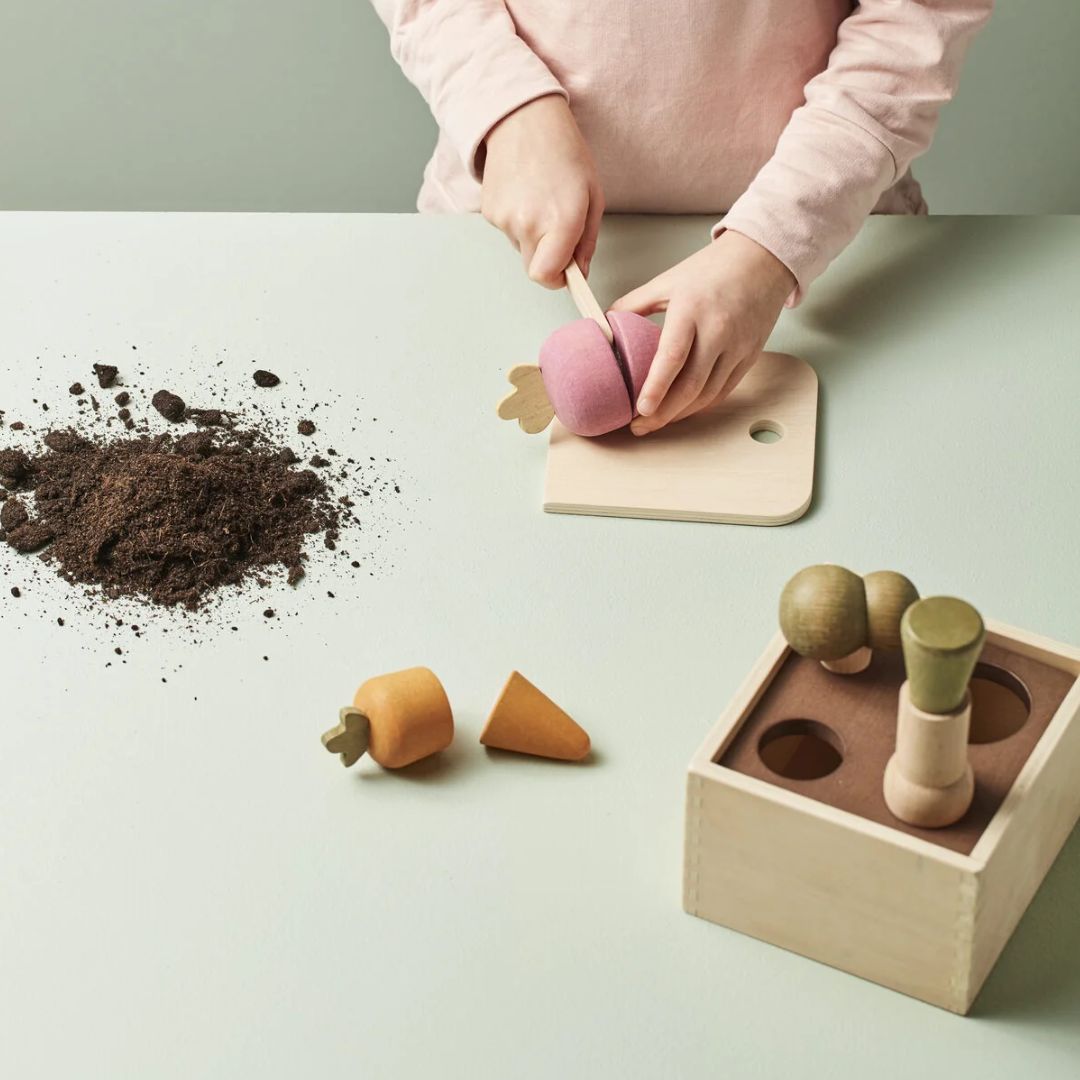 Kids Concept grønnsakshage i tre KIDS HUB