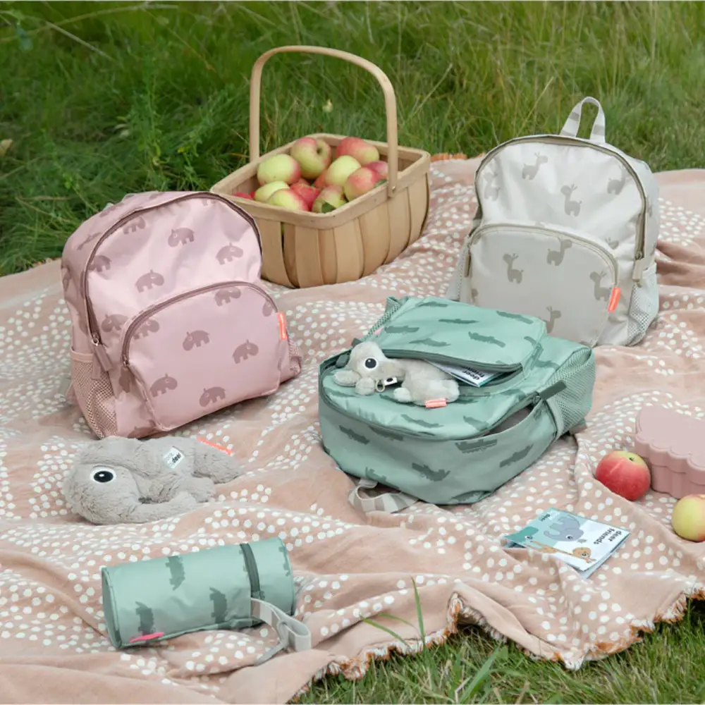 Done by Deer Barneryggsekk Croco Green