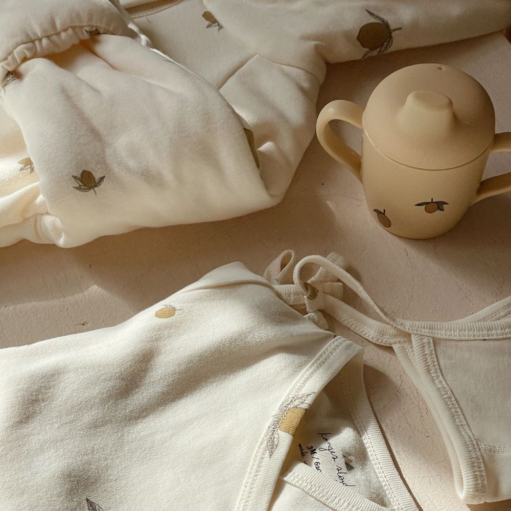 Konges Sløjd 2 Pack Sippy Cup Lemon