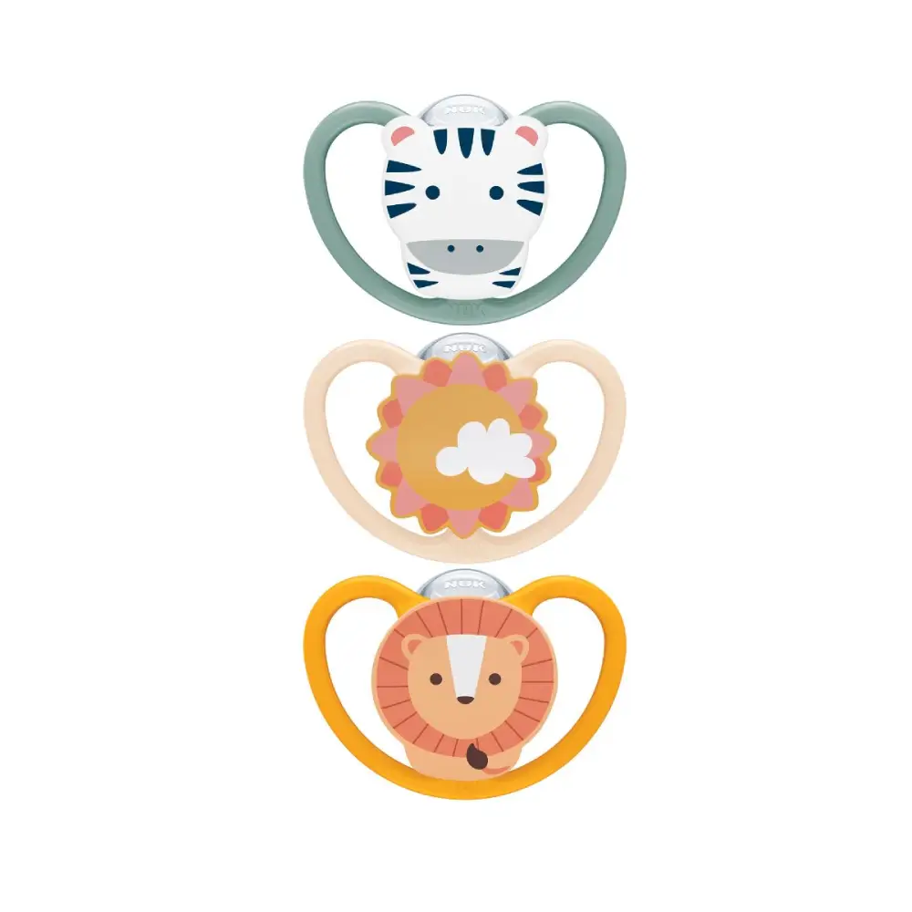 NUK Space SiliconNAPP – Blandet 6–18 mdr.