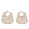 Liewood Ember smekke med trykk, 2-pakning (Flying / Sandy) 2919