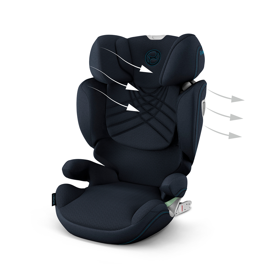 Cybex Solution T i-Fix barnesete Nautical Blue Plus