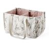 Sebra diaper caddy powder blossom