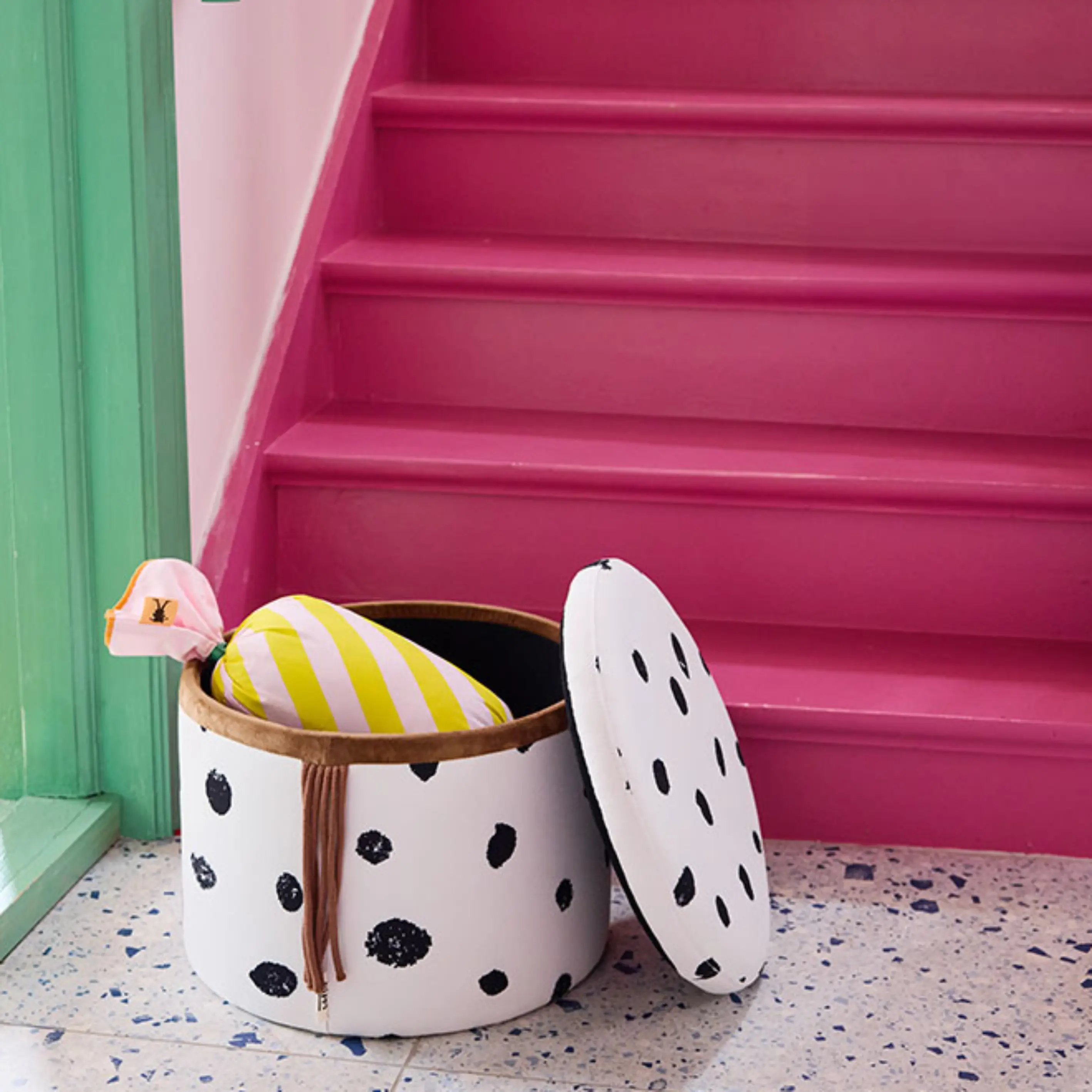 Kids Concept Puff med oppbevaring PIPPI