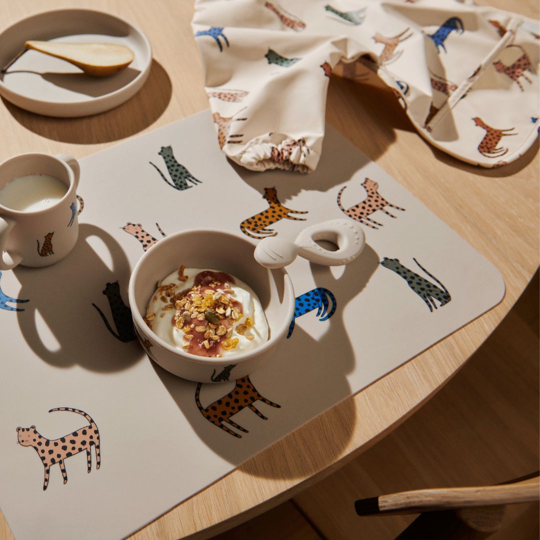 Liewood Neil spillfritt krus Leopard multi mix