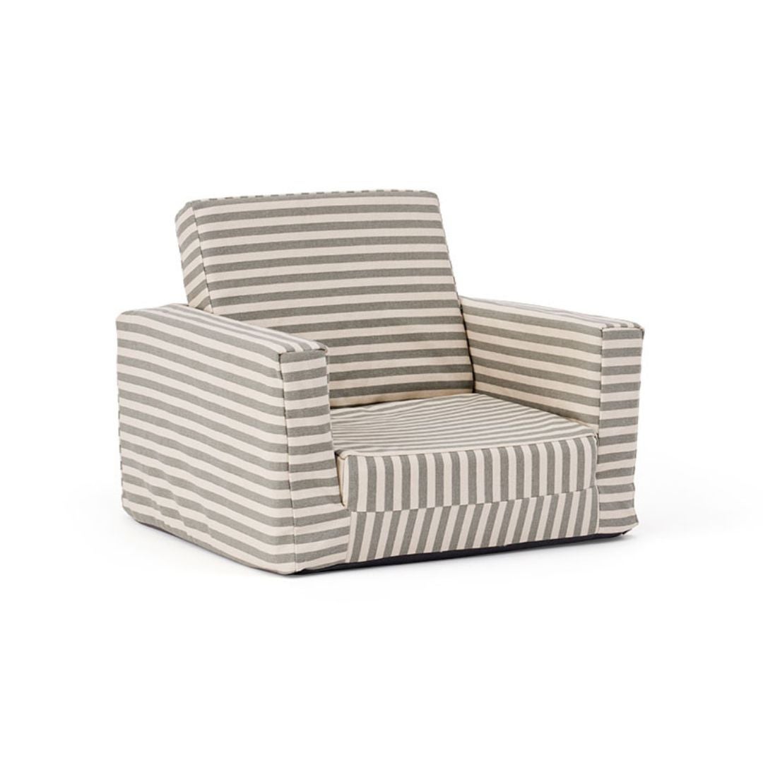 Kids Concept Sammenleggbar Stripet Lenestol
