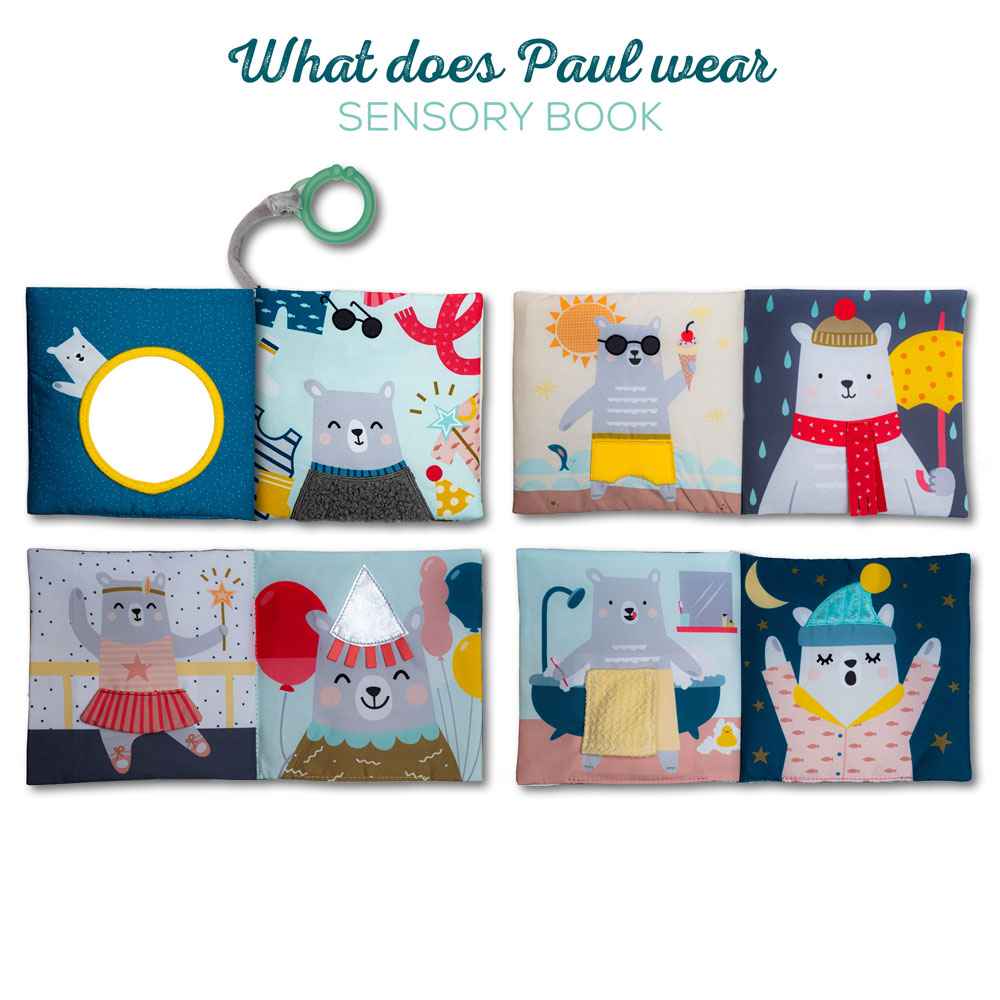 Taf Toys What Does Paul Wear Book