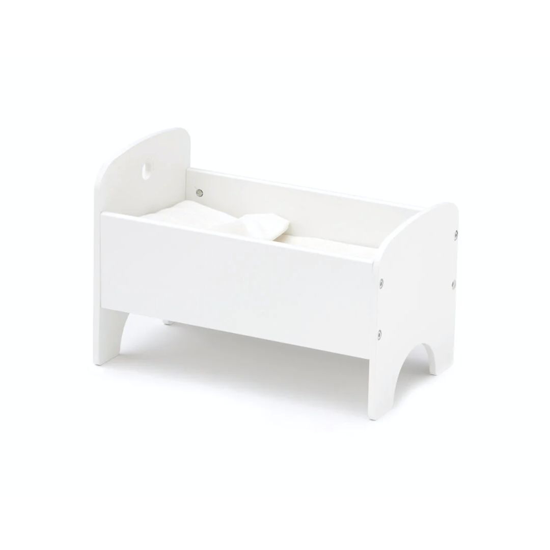 Kids Concept Dukkeseng hvit inkl. sengesett KIDS HUB
